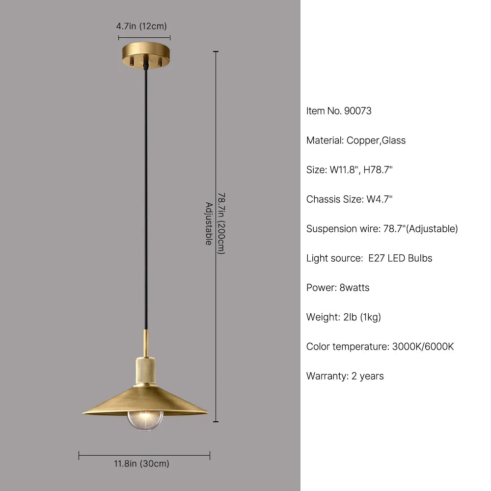 black and gold pendant lighting