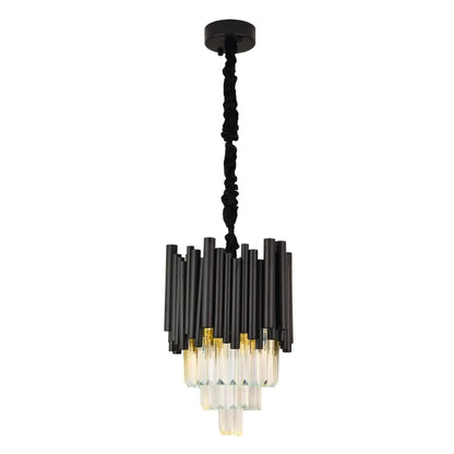 black pendant light
