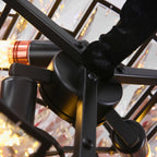 black crystal light for dining room