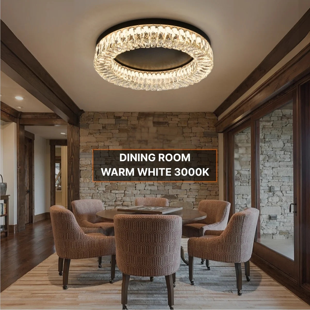 black flush mount lighting for home