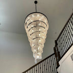black glass pendant lighting