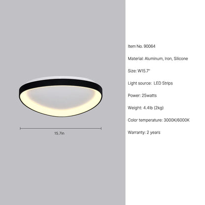 black led ceiling light