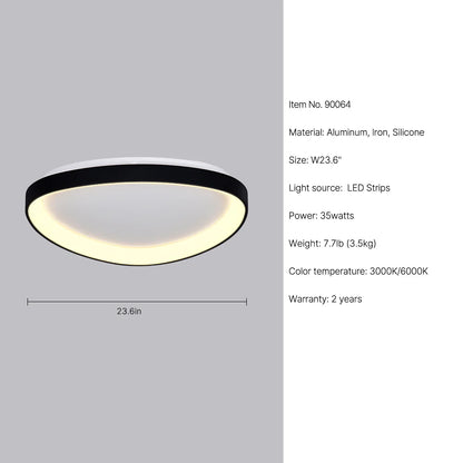 black led ceiling light