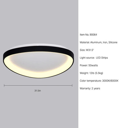 black led ceiling light