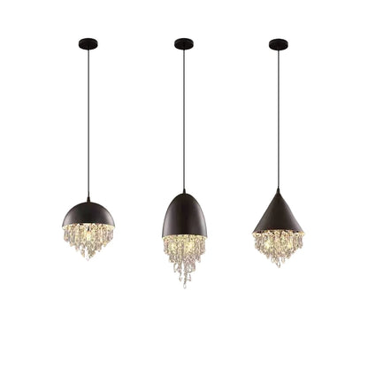 black_pendant_kitchen_lights