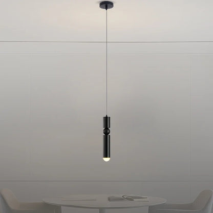 black pendant light for dining room