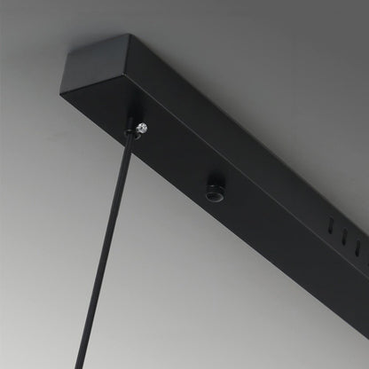 black pendant light kitchen