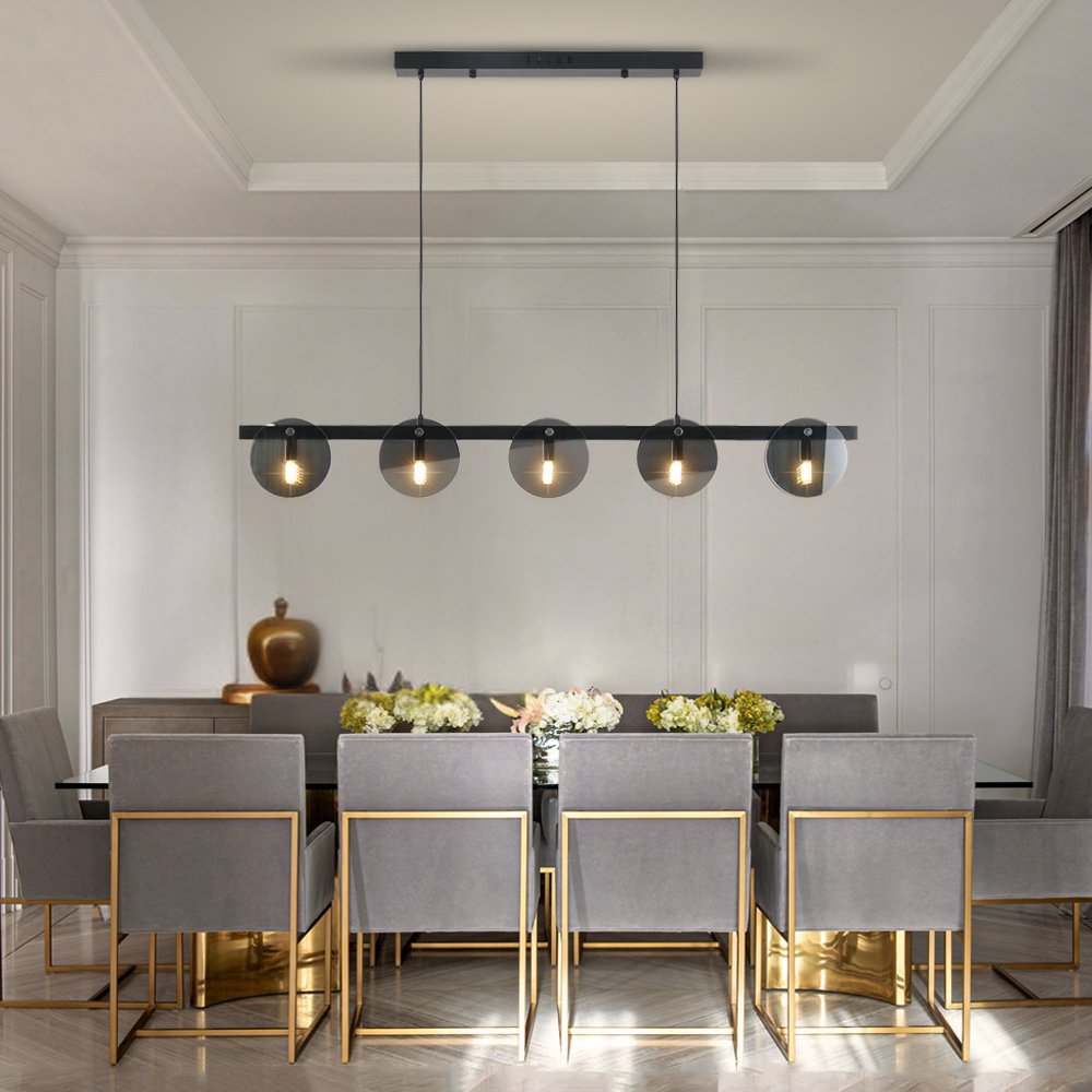 black pendant lighting