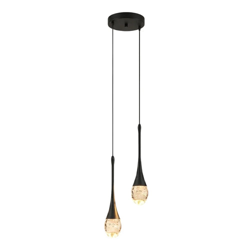 black pendant lighting for kitchen