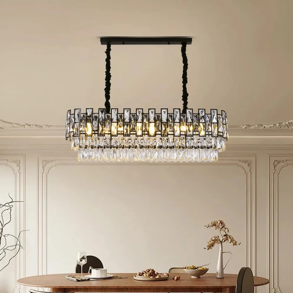 black pendant lighting for kitchen island