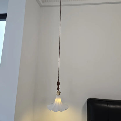 blue stained glass lamp shade​