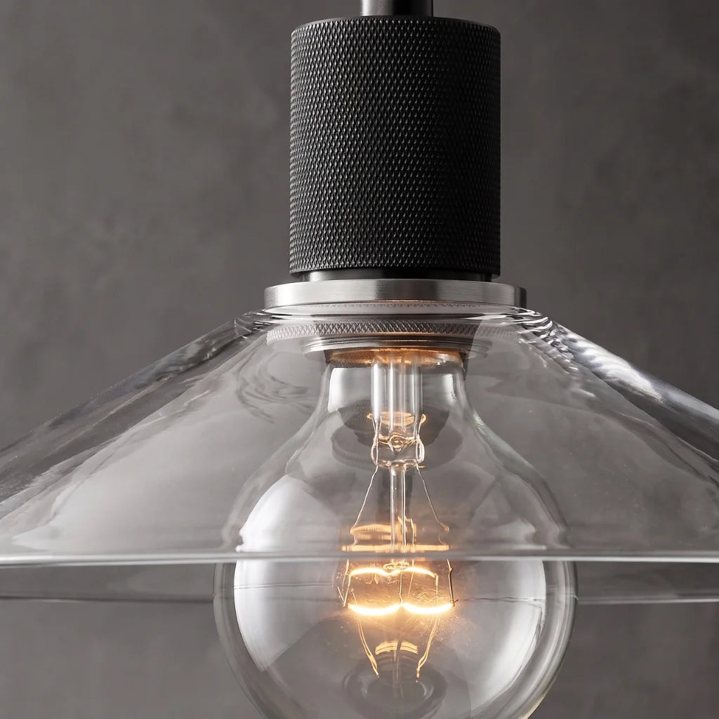 YOOGEE Brassa brass pendant light for warm luxury kitchen island and dining room lighting