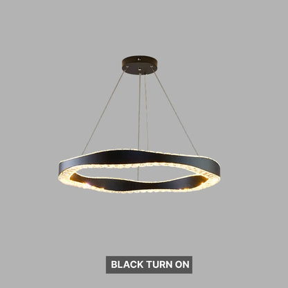 bright modern chandelier​