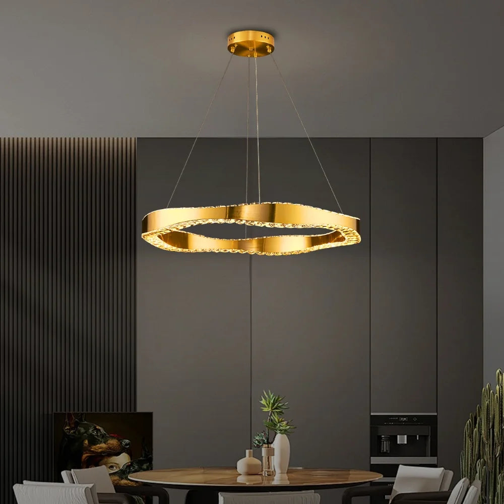 bright pink chandelier​