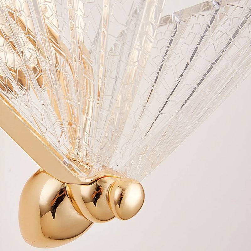 butterfly burst wall sconce