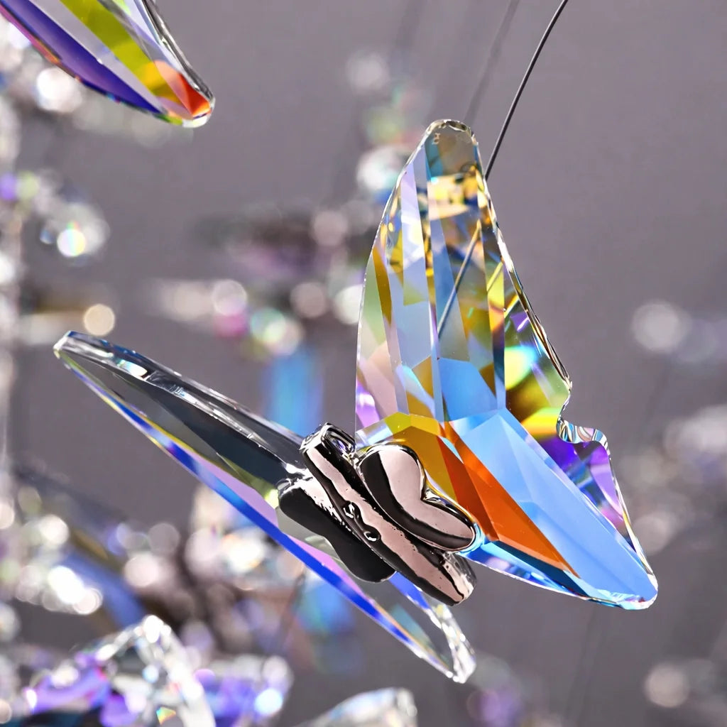 butterfly chandelier diy