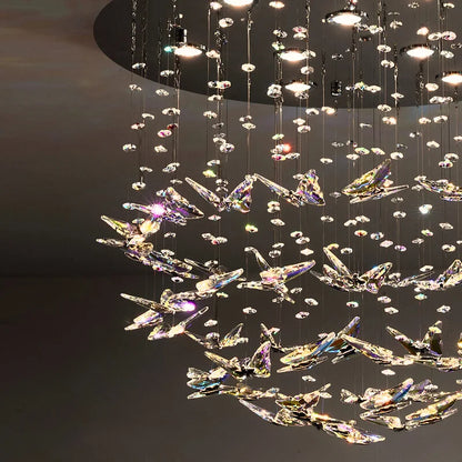 butterfly chandelier earrings