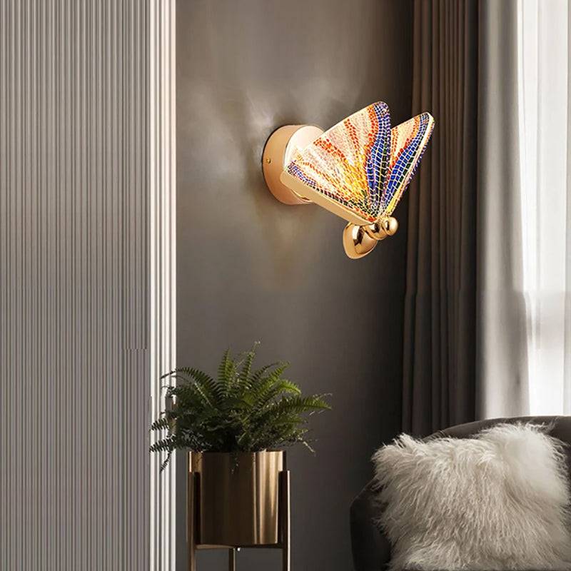 butterfly sconces