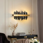 YOOGEE Celestial wall sconce for elegant bedroom and hallway lighting