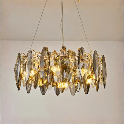 led crystal chandelier