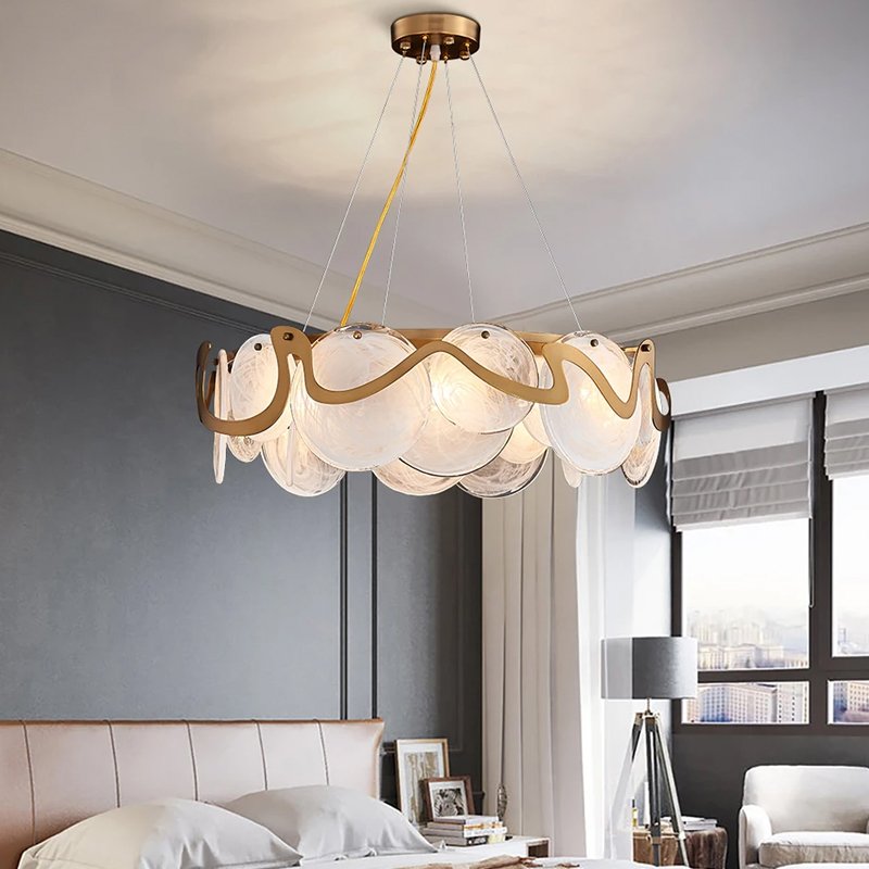 chandelier glass chandelier