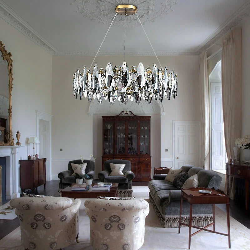 chandelier lighting for living room