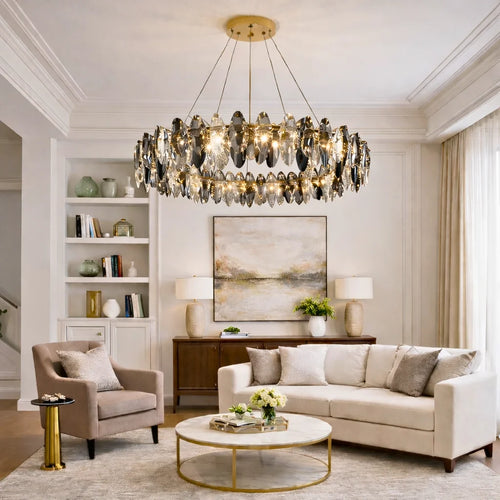 chandelier lighting for living room