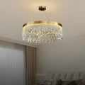 chandelier with round crystals