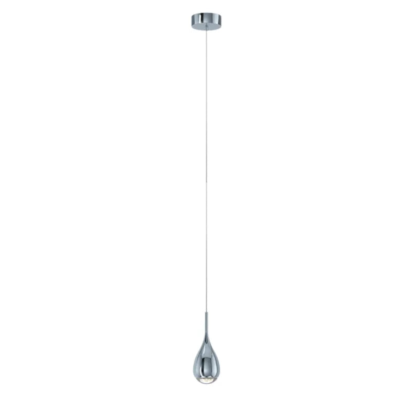 chrome mini pendant light