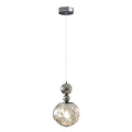 chrome pendant light