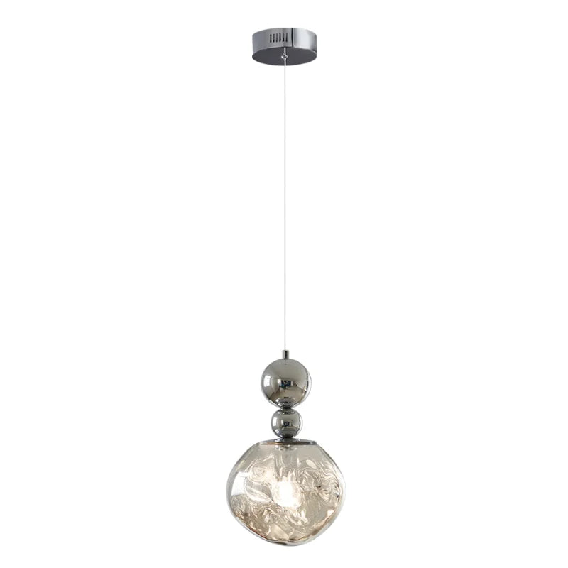 chrome pendant light