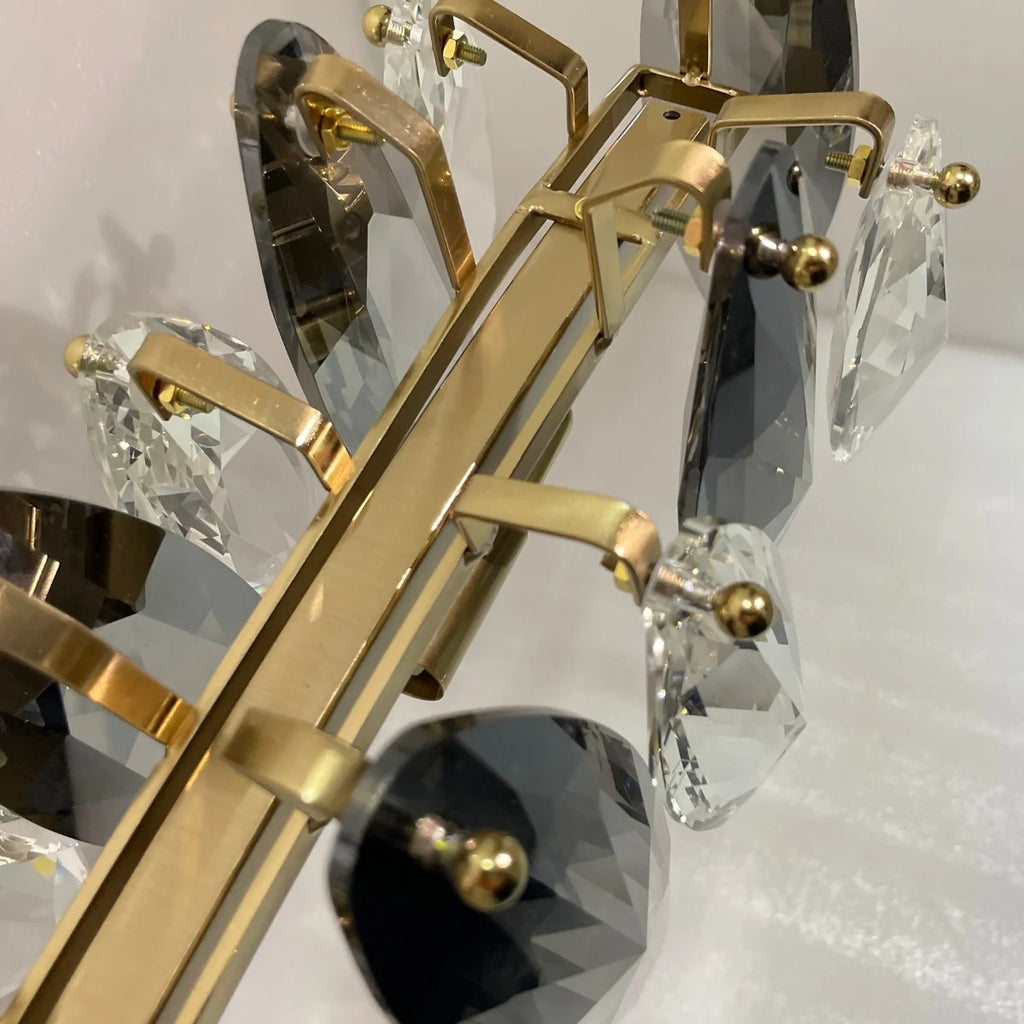 crystal bar pendant light