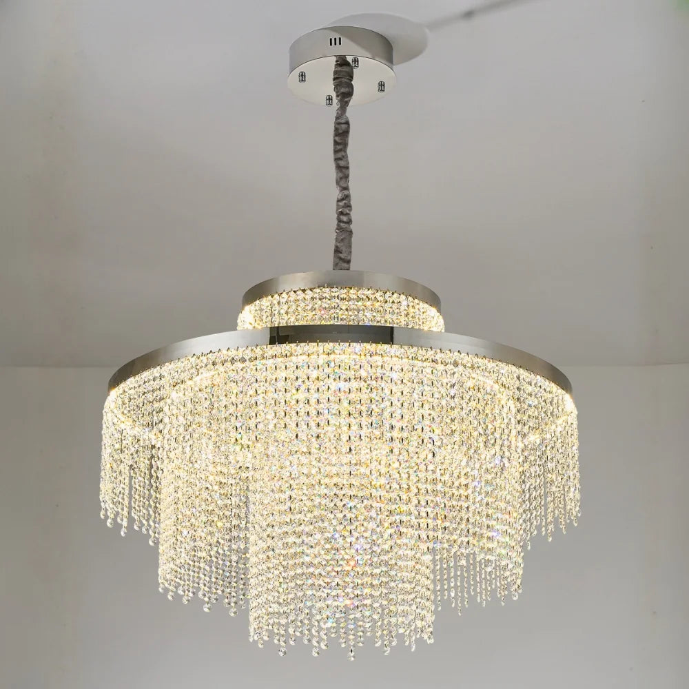 crystal chandelier ceiling light