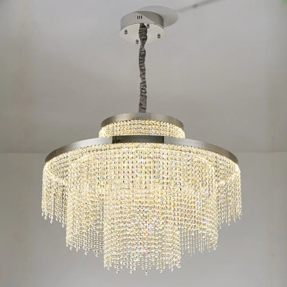 crystal chandelier ceiling light