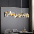 crystal chandelier for kitchen island