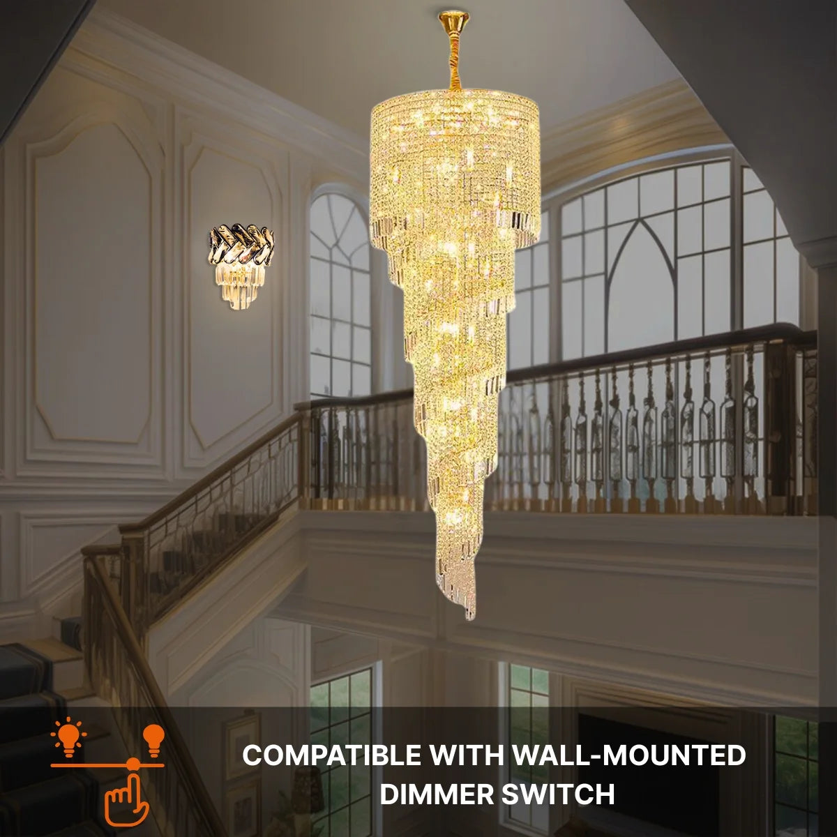 crystal chandelier light​