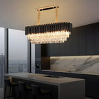 black crystal chandelier