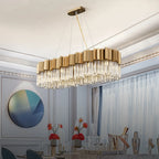 crystal hanging light