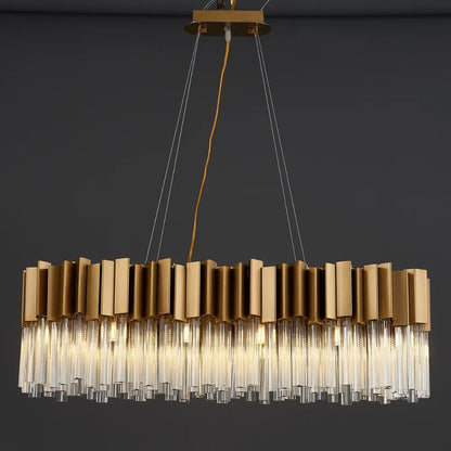 crystal hanging light