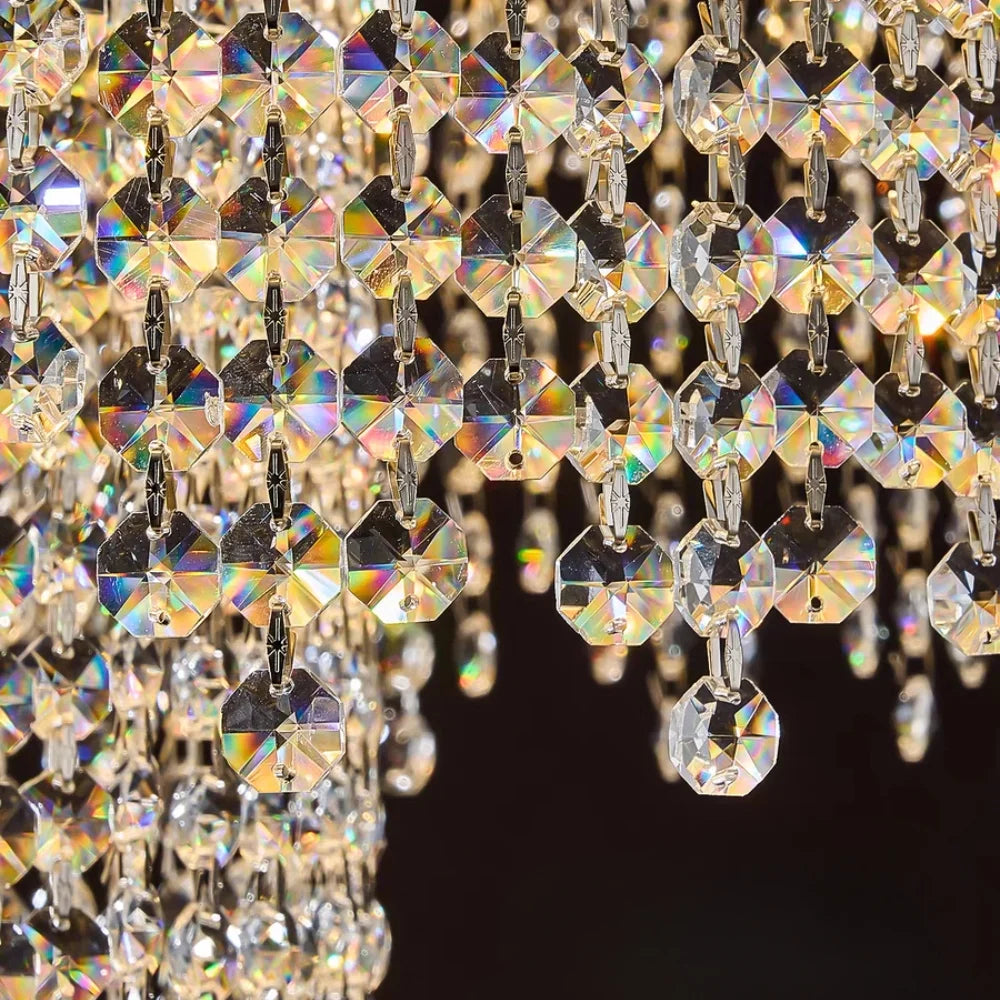 crystal light chandelier