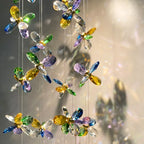 crystal wall sconce light fixture