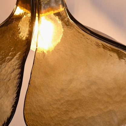 dining room glass pendant light