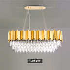 dining room rectangular chandelier