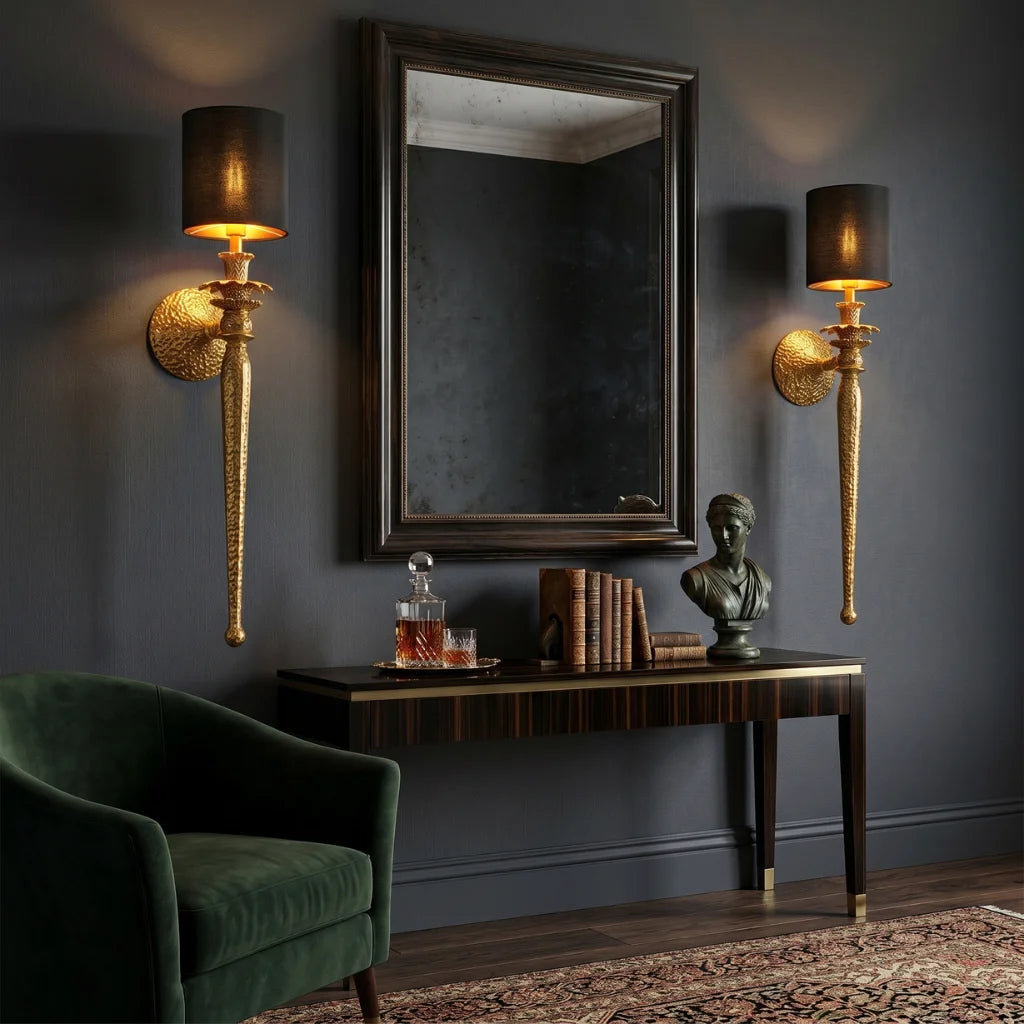 Modern wall sconce by YOOGEE for luxury bedroom and hallway decor