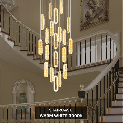 extra long chandelier for staircase​
