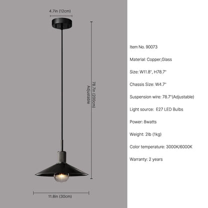 pendant lighting black and gold