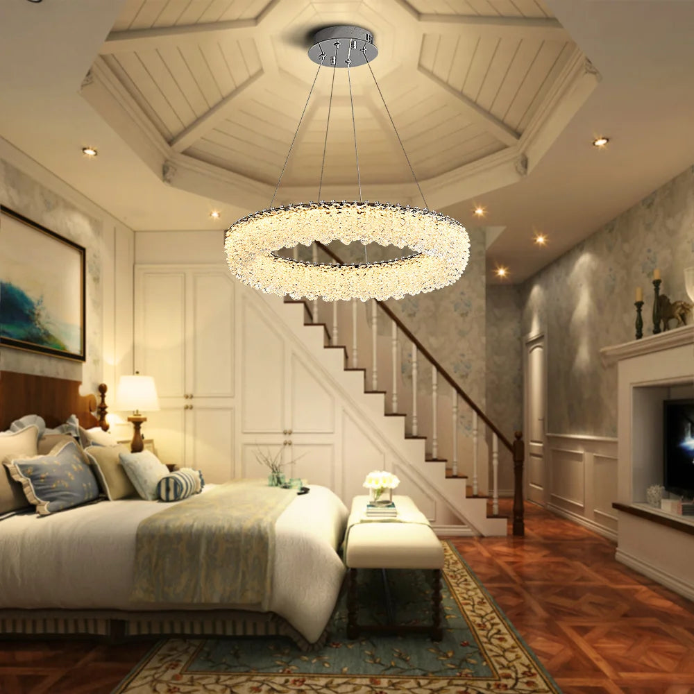 gold chandelier dining room