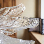 gold fern leaf pendant light