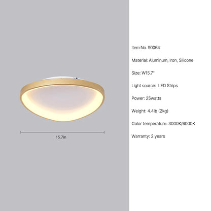 gold  led ceiling light