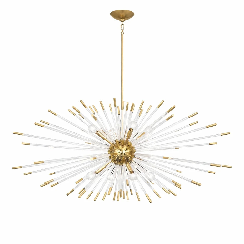 gold murano glass chandelier
